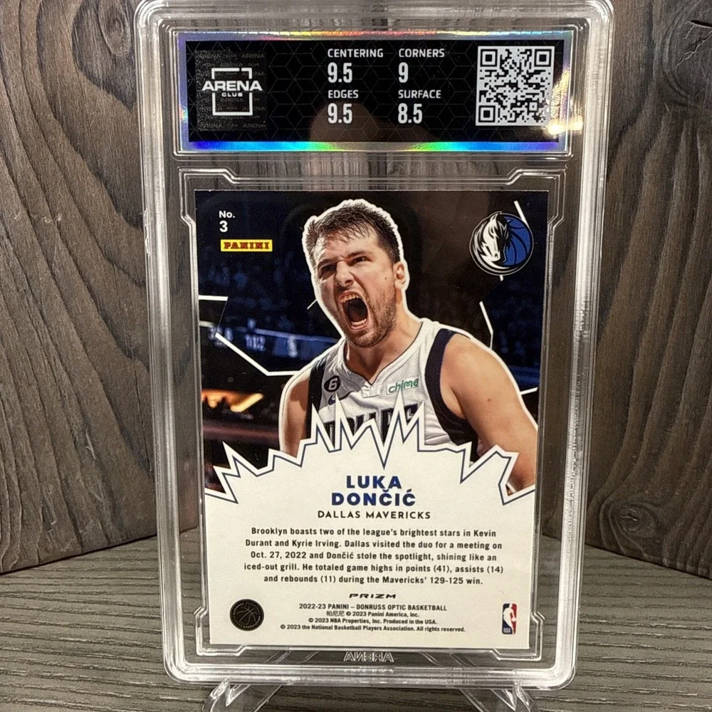 2022-23 Donruss Optic‎ My House Luka Doncic Dallas Mavericks #3 Arena 9